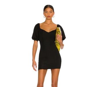 Revolve black mini dress